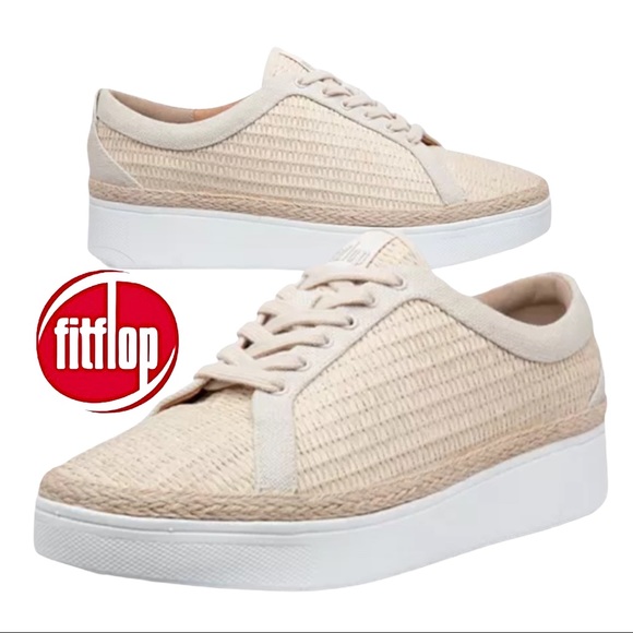 Fitflop Shoes - FitFlop Classic Rally Basket Weave Sneakers 7.5